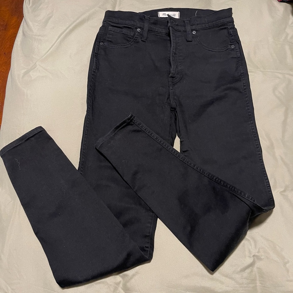 Madewell skinny jeans high rise 28 tall